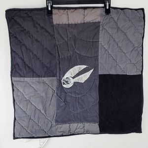 Pottery Barn Harry Potter Quilted Golden Snitch Euro Pillow Sham